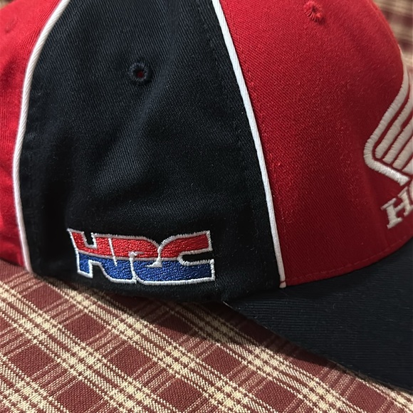 Men’s Honda Racing HRC Fox Flex Fit Hat - Picture 4 of 7